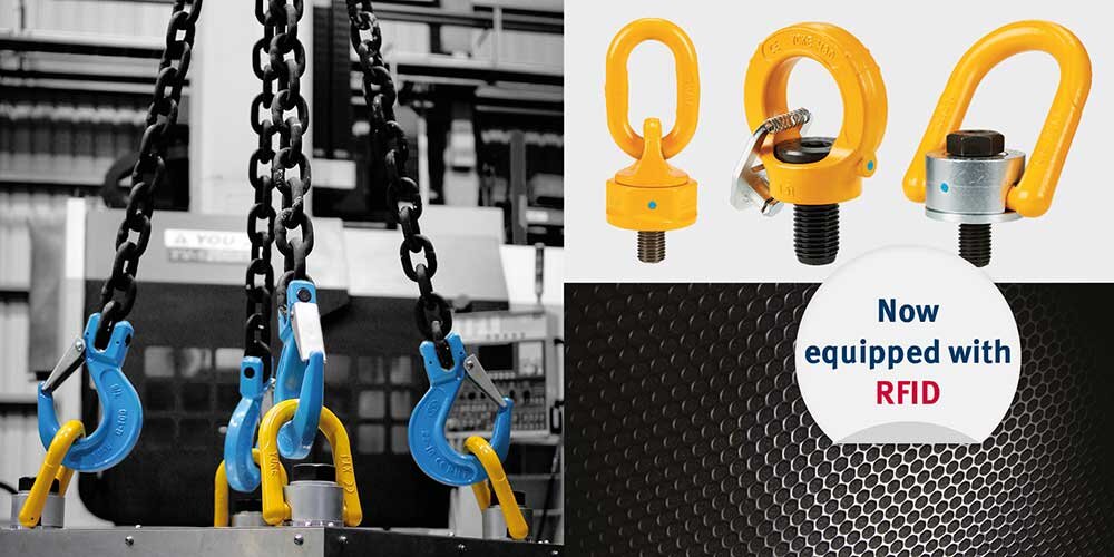 Rotatable Lifting Eyes with Swivel CERTEX Denmark